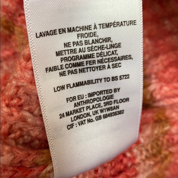 Anthro  t.la Drea Space Dyed Mock Neck Sweater - Picture 12 of 13